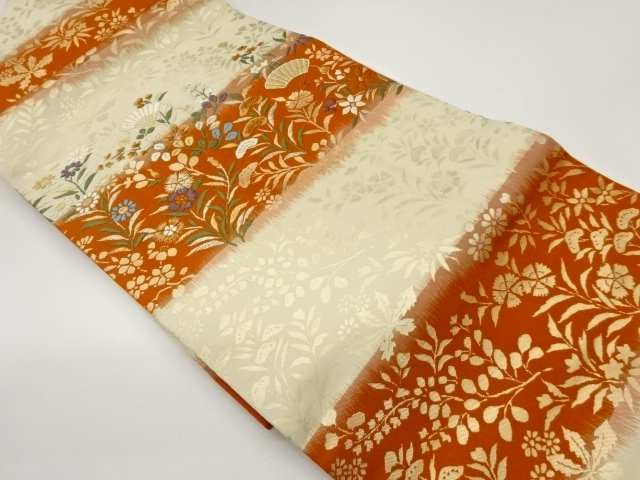 JAPANESE NAGOYA OBI / WOVEN STRIPE